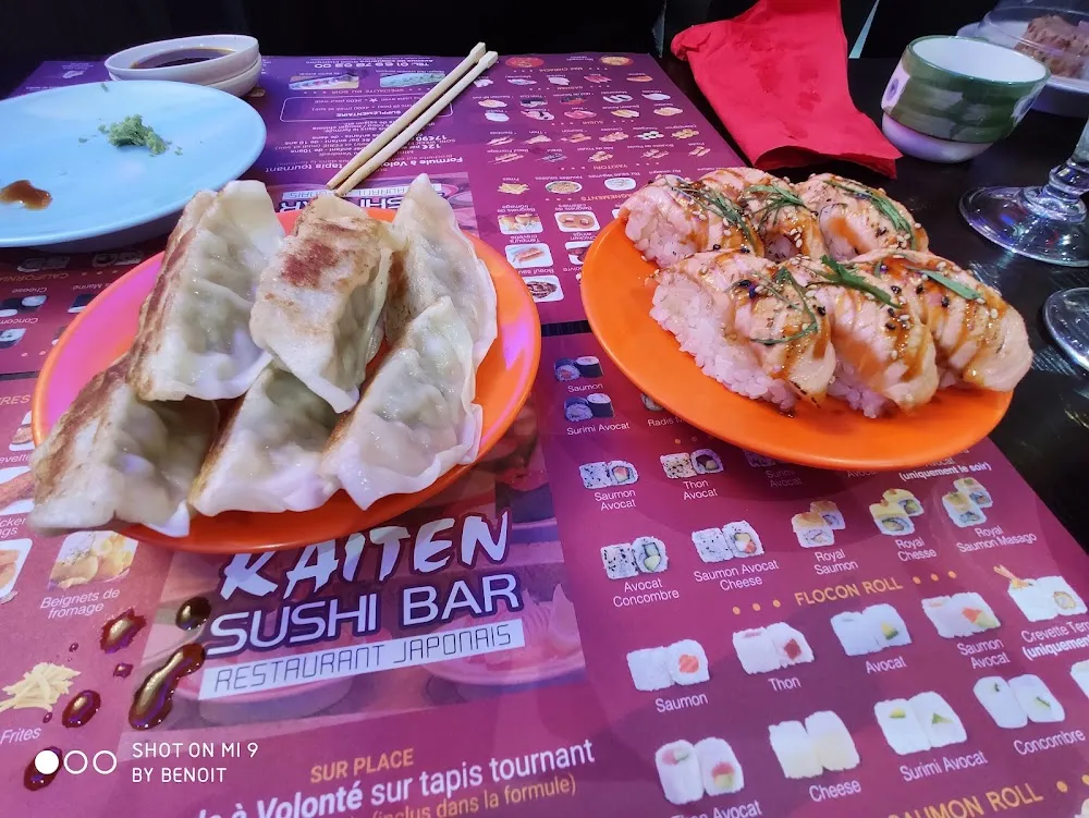 Sushi Mi Cuit Et Gyozas